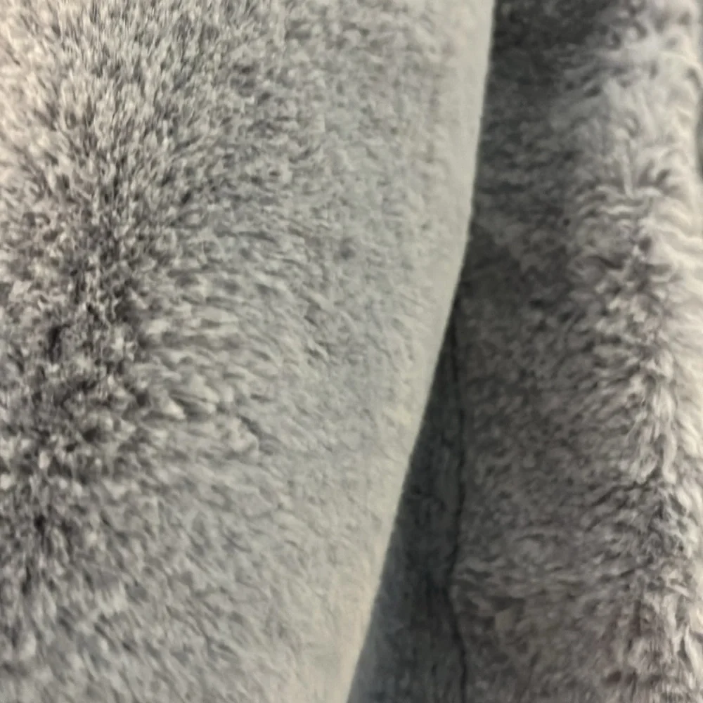 Baby Blue super soft faux fur xs jacket by Anthropology - Picture 2 of 10